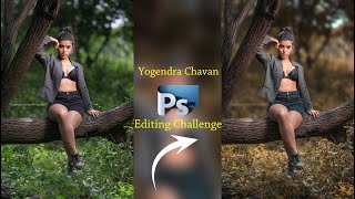 Yogendra Chavan Instagram Photo Editing Challenge | Retouching | RCREATIONZ screenshot 4
