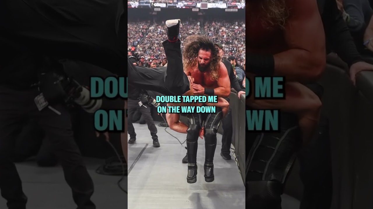 Seth Rollins Tells the Story Behind His Wrestlemania Black Eye