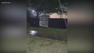 Dealing with overnight storm damage