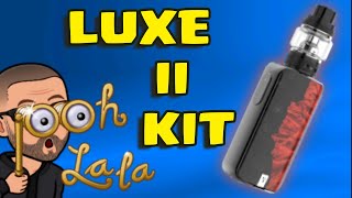 Vaporesso Luxe 2 Kit - Unboxing and Review of the full luxe 2 kit with NRG S Tank and GT coils