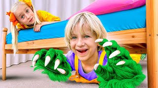 Monstruo bajo la cama - Aventura para niños