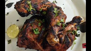 గ్రిల్ చికెన్ || Barbeque Chicken Recipe || Home Made Restaurant Style Grilled Chicken