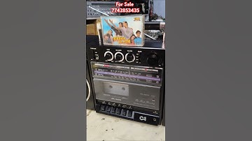 BPL-SANYO C-1 Stereo FM Radio Cassette Recorder Repairing Service Centre #bpl #sanyo #fm #cassette