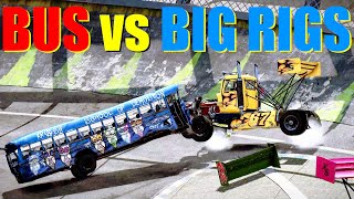 レックフェスト・クラッシュ - スクールバス対大型トラックのデモリションダービー＆バンガーレースバトル screenshot 4
