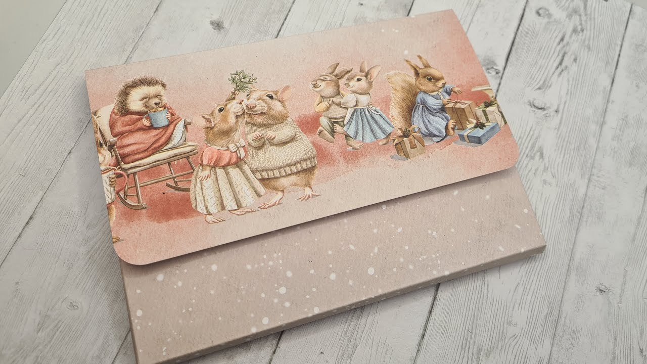 Kartenmappe -schnelle  Kartenverpackung-Kartenaufbewahrung-basteln-Anleitung