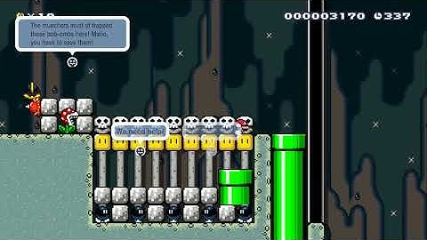 Bob-omb story part 2-comments on by Dodde - Miiverse - SUPER MARIO MAKER - NO COMMENTARY 1bh