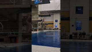 Andrew Capobianco Nails 205C Dive Big Ten Prelims 2022 Highlights