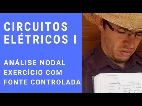 Circuitos Elétricos I - ANÁLISE NODAL COM FONTES CONTROLADAS E SUPER NÓ