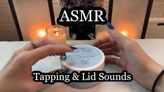 ASMR Tapping & Lid Sounds! No Talking