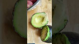 Breakfast today toasted bread with cheese and avocado with coffee!