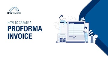 Create a Proforma Invoice in Quotation Management- English | AntMyERP