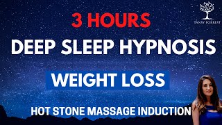 Lose Weight WHILE You Sleep!? Unbelievable 3-Hour Deep Sleep Hypnosis!