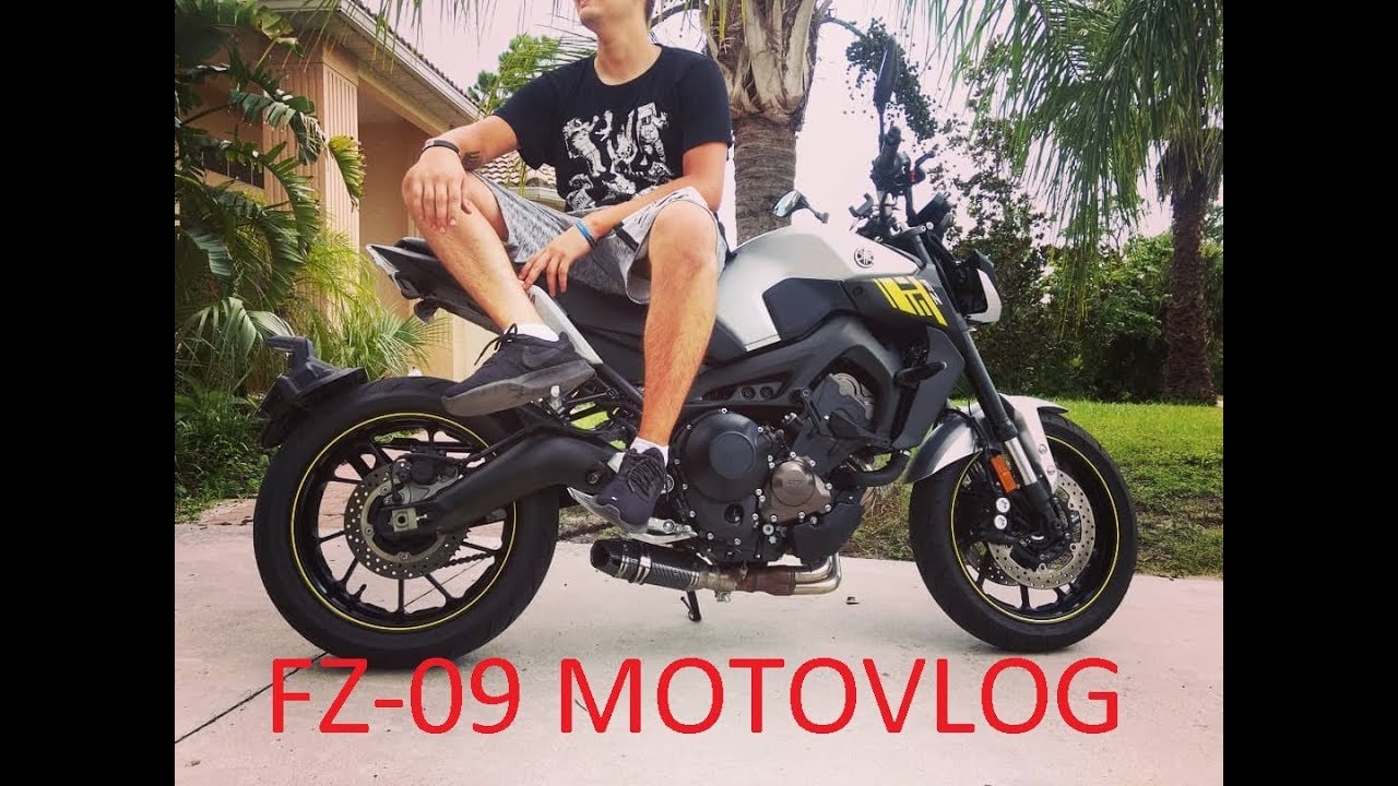 motovlog numbero uno Yamaha FZ-09