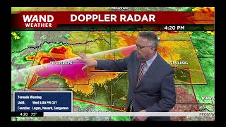 WAND News Severe Weather Coverage June 17, 2026