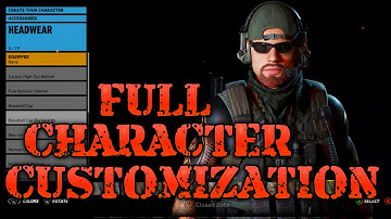 Ghost Recon Wildlands FULL Character Customization!