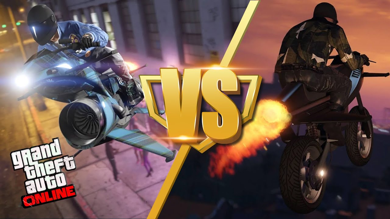 OPPRESSOR MK2 vs OPPRESSOR GTA 5 ONLINE 2020 CUAL ES MAS RAPIDA