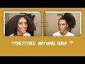 How To Stretch Natural Hair | Type4hair | Blown Out Hair