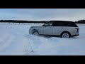 Land Rover Range Rover (2014) Test Drive In Snow