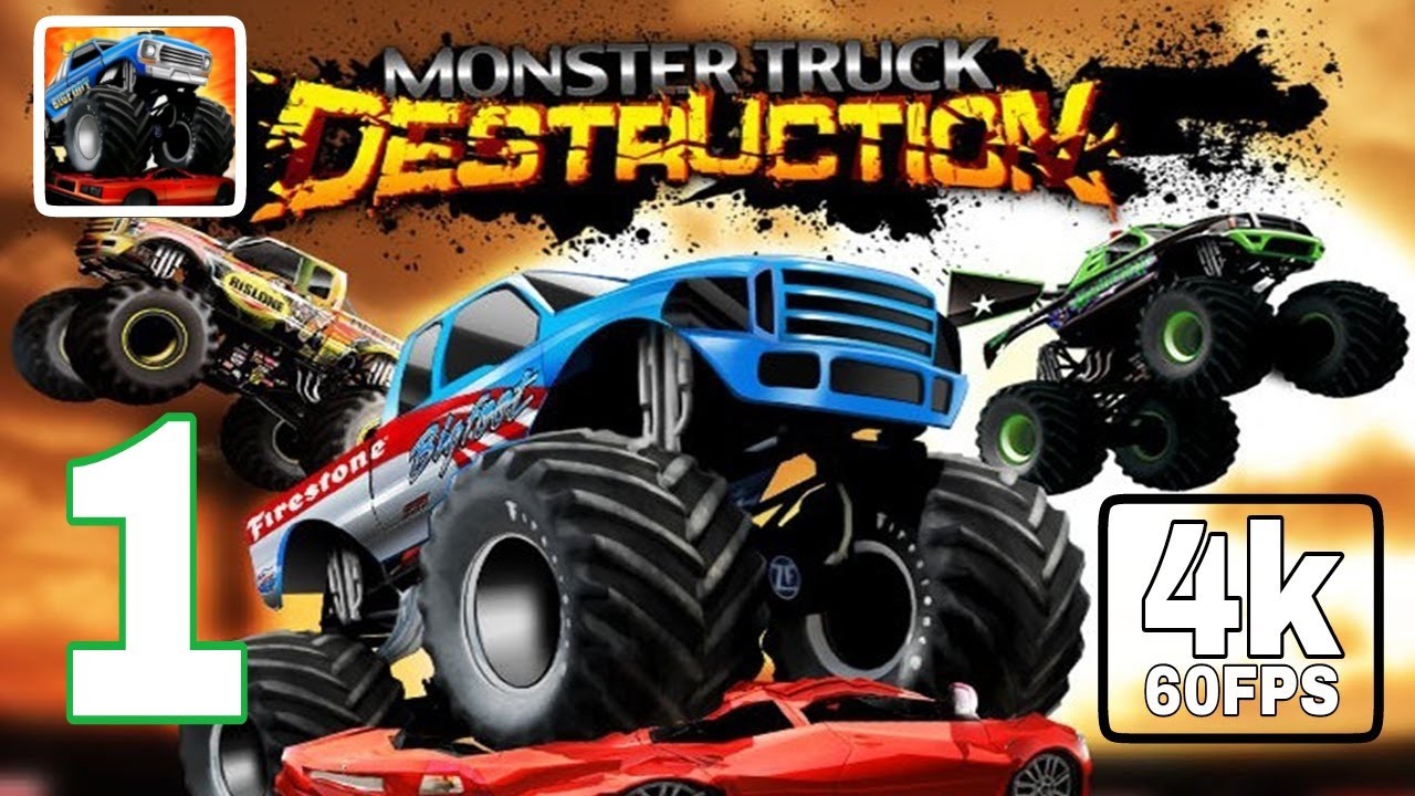 Monster Truck Destruction™ MOBILE GAMEPLAY (Part 1) [4K 60FPS] YouTube