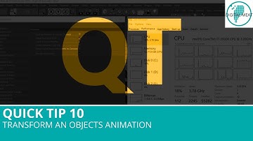 Quick Tip 10: Transform An Objects Animation
