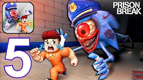 Prison Break: Escape ChallengeGameplay Walkthrough Part 5 - Escape Prison Obby (Android, iOS)
