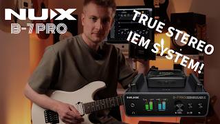 NUX B-7 PRO Wireless IEM System Demo | Phil Short