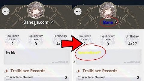 How to change Username and Bio COLOR in Star Rail