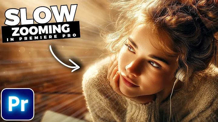 How To ANIMATE a SLOW ZOOM In Premiere Pro