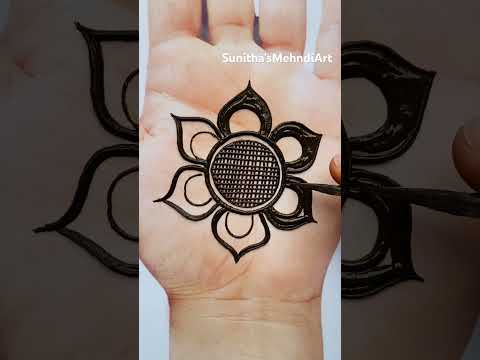 Simple Easy Goltikki Mehndi design😍♥️ #shortvideo #trendingshorts #mehndidesign #shorts #ytshort