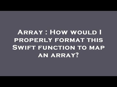 Array : How