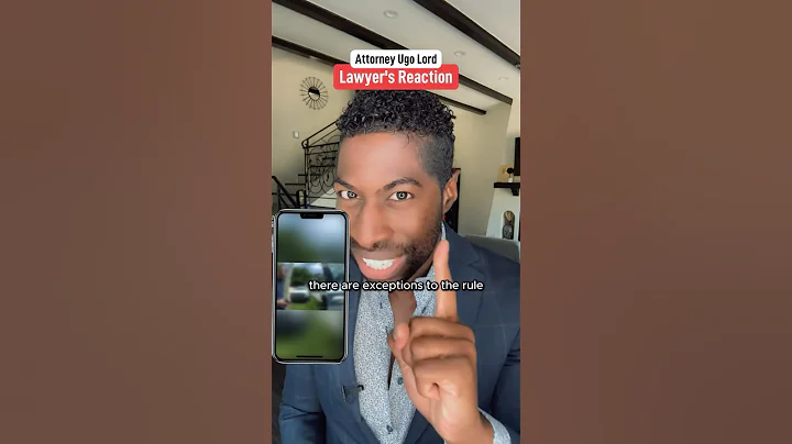 Police officer sues homeowner after tripping in his living room. Attorney Ugo Lord reacts! #shorts