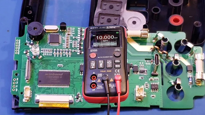 ZOYI ZT-R01Multimeter/Thermal Camera Review/Teardown