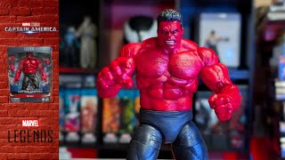 Marvel Legends Captain America Brave New World Red Hulk Action Figure Review