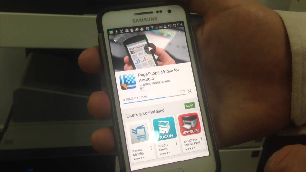 pagescope mobile for android