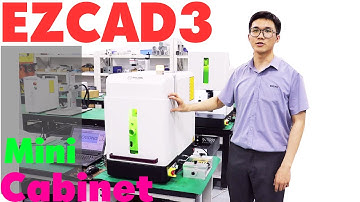 EZCAD3 Laser SOftware 2.5D Laser Marker with protective cover