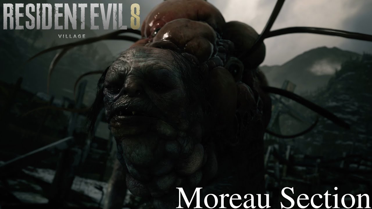 Resident Evil: Village - Moreau Section (All Collectibles) - YouTube