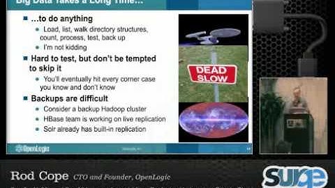 Surge 2010 ~ Top 10 Lessons Learned from Deploying Hadoop in a Private Cloud