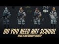 Do you need art school to be a pro artist?