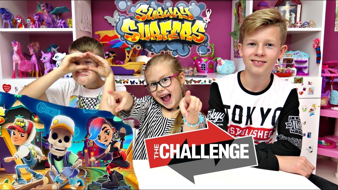 Gram w Subway Surfers Mexico 2017 Challenge z kuzynami :) Kto wygra ?