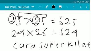 Trik perkalian cepat 2 digit cuma 4 detik