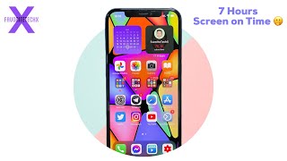 iOS 14.6 beta 1 first time got 7 Hours screen on time 😲 screenshot 4