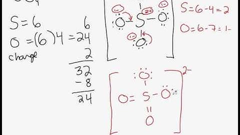 sulfate lewis structure part 2.avi