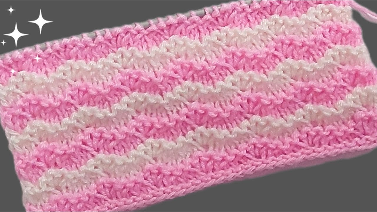 Double Color Pattern Knitting Two Color Pattern दो रंग का स्वेटर डिज़ाइन - YouTube