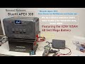 240 volt Solar Power Station BLUETTI Apex 300, RV &amp; Home, Open, hack it &amp; add another 48V Battery