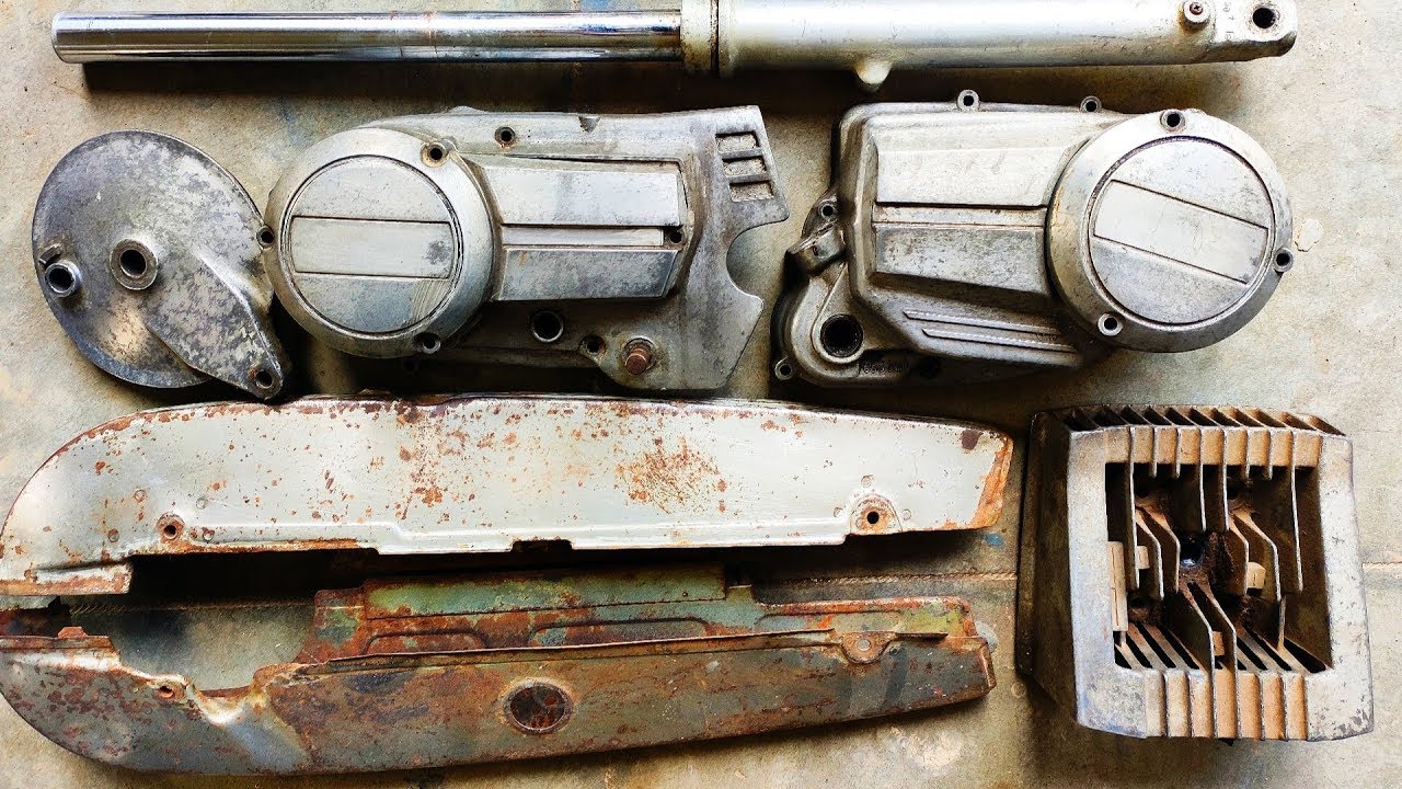 RX100 Engine Case Restoration /Yamaha / Rockfort Motor Works