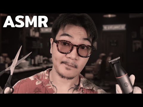 ASMR Roleplay Vintage Haircut คุณลูกค้าต้องการทรงไหนครับ?