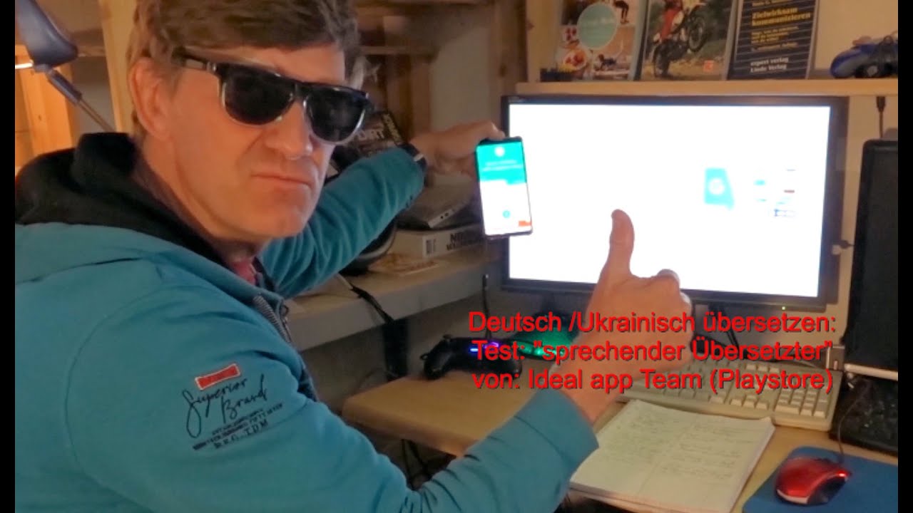 Deutsch-Ukrainisch...beste Übersetzer App? Test hier! ("sprechener Übersetzter"_ ideal app Team_)