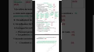 فرض الفصل الاول في اللغة الفرنسية للسنة الثالثة متوسط      سمعها