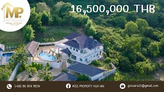 [ EP93 ]✨ 🏝️Luxury 2 Story Private Villa 6 Bedrooms In Khao Tao-Hua Hin. Price 16,500,000 ‎Baht‼️