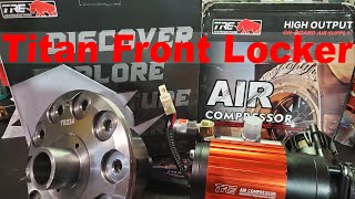 TRE 4x4 Front Locker Unboxing Nissan Titan